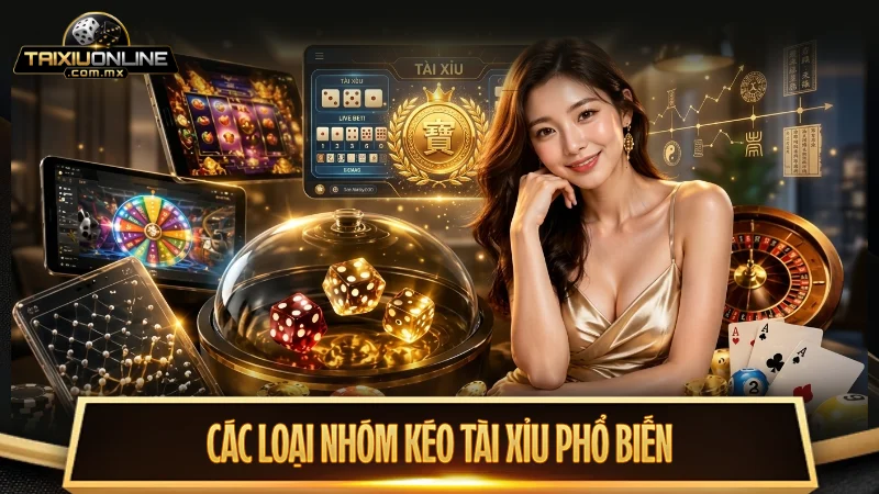 Các loại nhóm hội kéo tài xỉu phổ biến