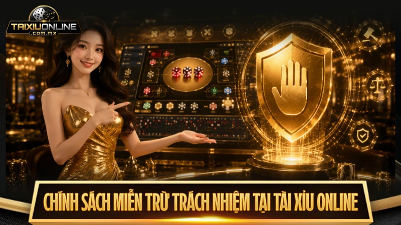 Chính sách miễn trừ trách nhiệm tại Tài Xỉu Online