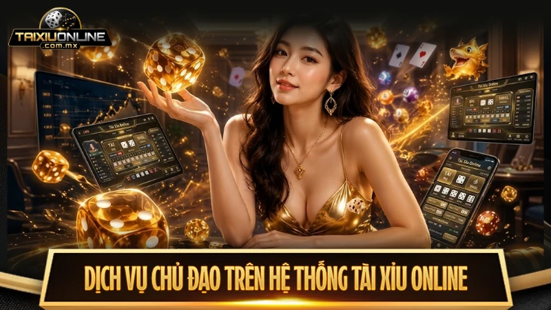 Dịch vụ chủ đạo cung cấp cho người yêu thích trò chơi tài xỉu