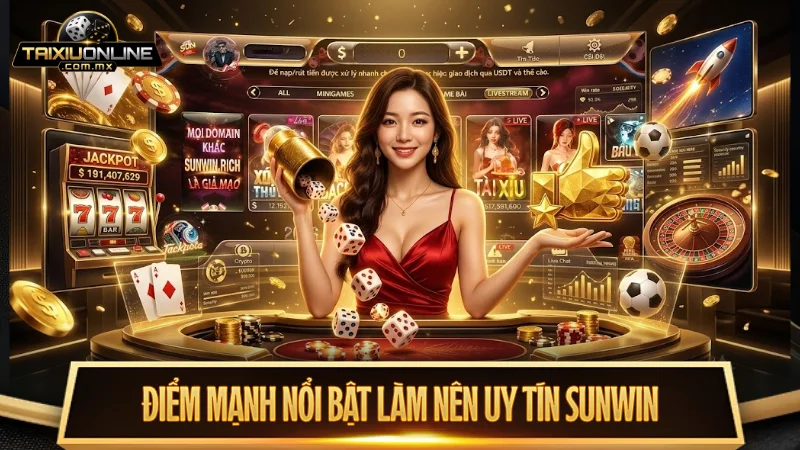 Điểm mạnh nổi bật làm nên uy tín và chất lượng cho cổng game