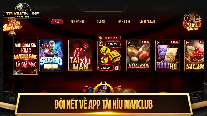 Giới thiệu đôi nét về app tài xỉu Manclub