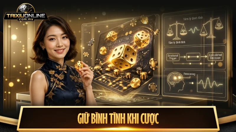 Giữ bình tình khi cược
