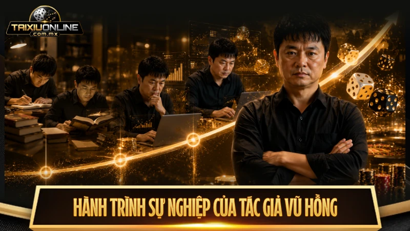 Vũ Hồng bắt đầu với vai trò lập trình viên trước khi trở thành tác giả cho Taixiuonline