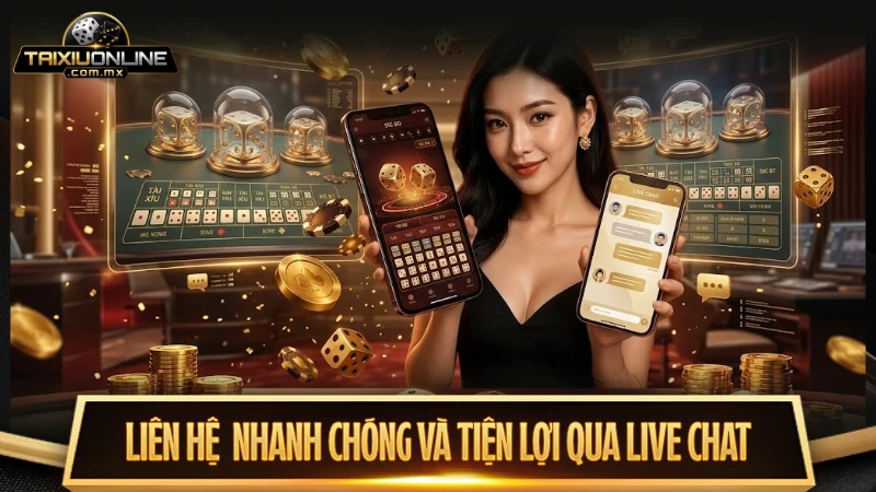 Kết nối nhanh chóng và tiện lợi qua Live Chat