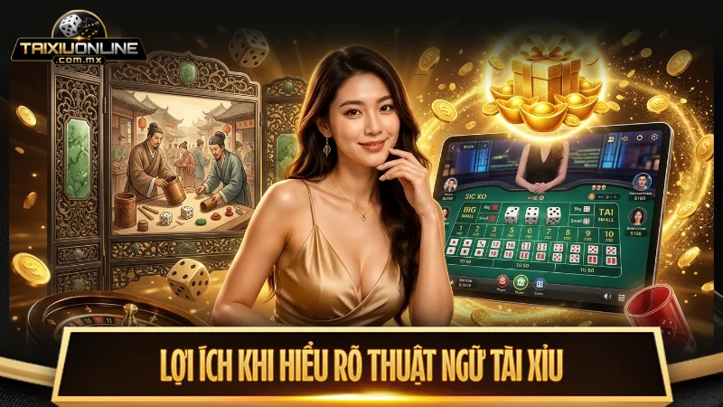 Lợi ích khi hiểu rõ thuật ngữ tài xỉu trước khi vào bàn cược