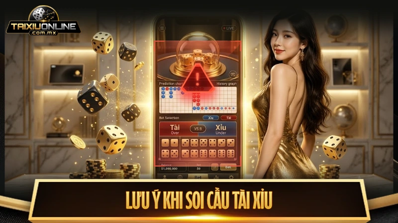 Lưu ý để soi cầu thành công trong tài xỉu trực tuyến
