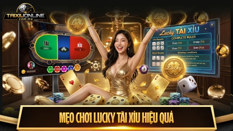 Chia sẻ mẹo chơi tài xỉu Lucky hiệu quả