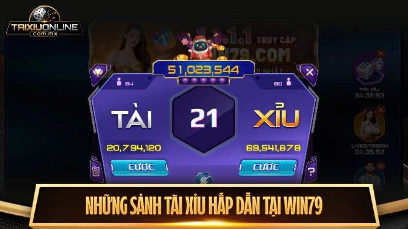 Những sảnh tài xỉu hấp dẫn thu hút nhất tại cổng game