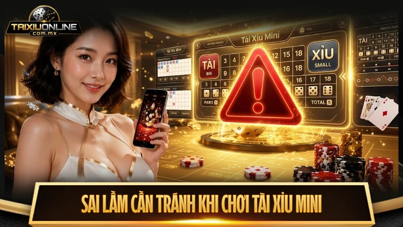 Sai lầm cần tránh khi chơi mini tài xỉu cho người mới