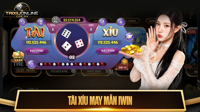 Tài xỉu may mắn là trò chơi nổi bật nhất tại cổng game