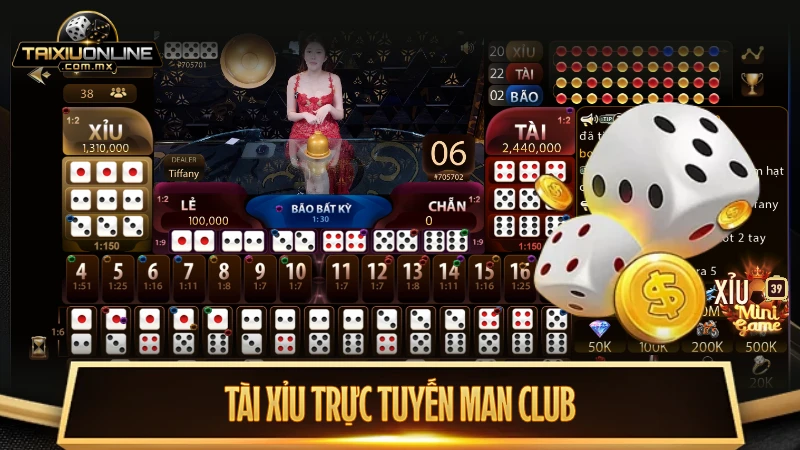 Tài xỉu trực tuyến đa dạng, tỷ lệ đổi thưởng 1:1 xanh chín