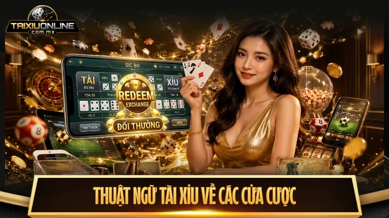 Thuật ngữ về các cửa cược và đặt tiền trong tài xỉu