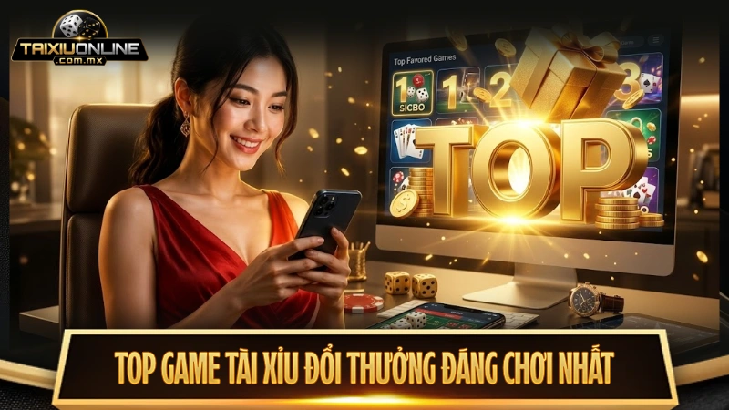 Top game tài xỉu online đổi thưởng tiền thật đáng chơi nhất hiện nay